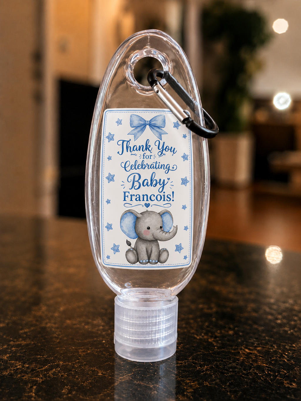 Custom Hand Sanitizer Party Favors | Personalized Labels | 1 oz Bottles