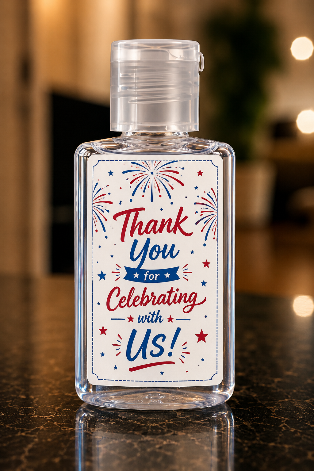 Custom Hand Sanitizer Party Favors | Personalized Labels | 1 oz Bottles